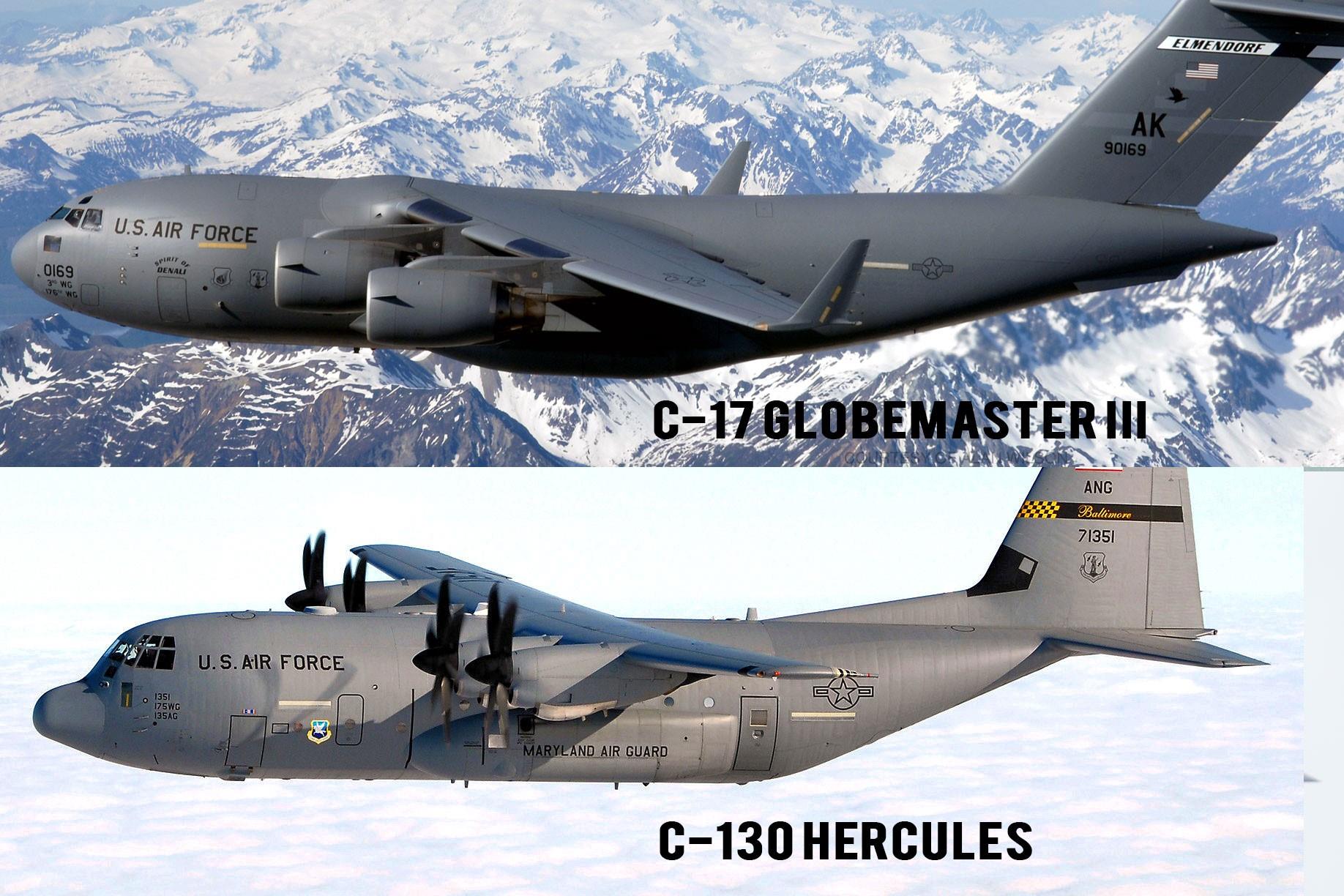 C-17 Vs C-130: Unveiling The Ultimate Giant Transport Aircraft!