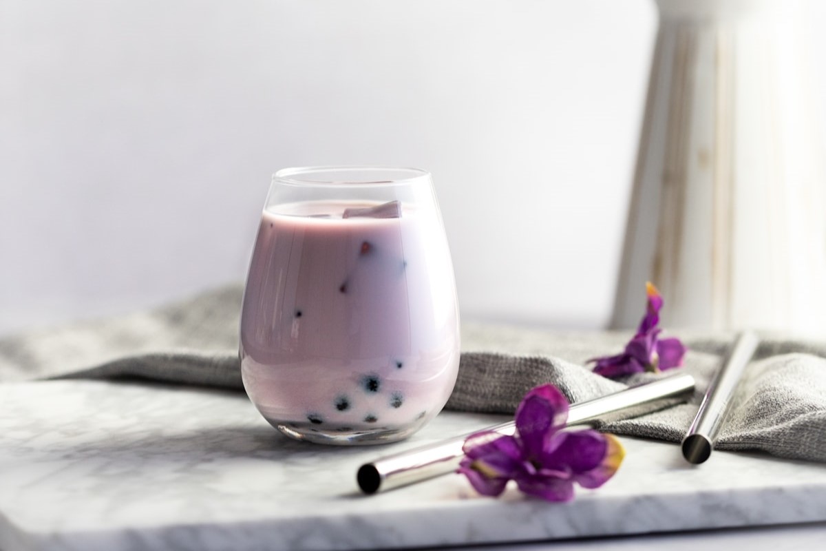 Discover The Irresistible Nutty Vanilla Flavor Of Taro Milk Tea