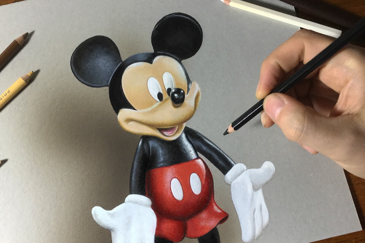 Master The Art Of Drawing Mickey Mouse With These Simple Steps!