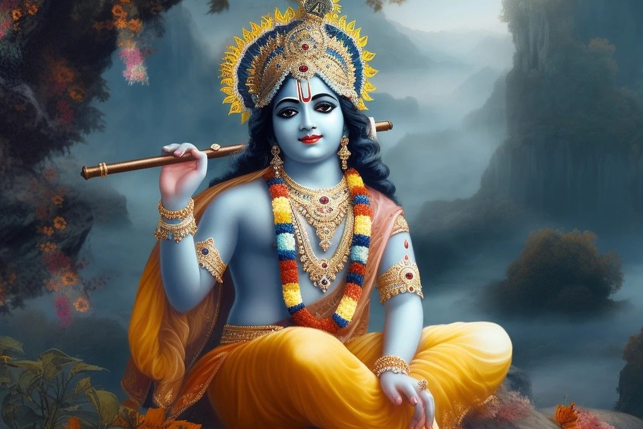 The Surprising Reason Behind Krishna's Blue Complexion!