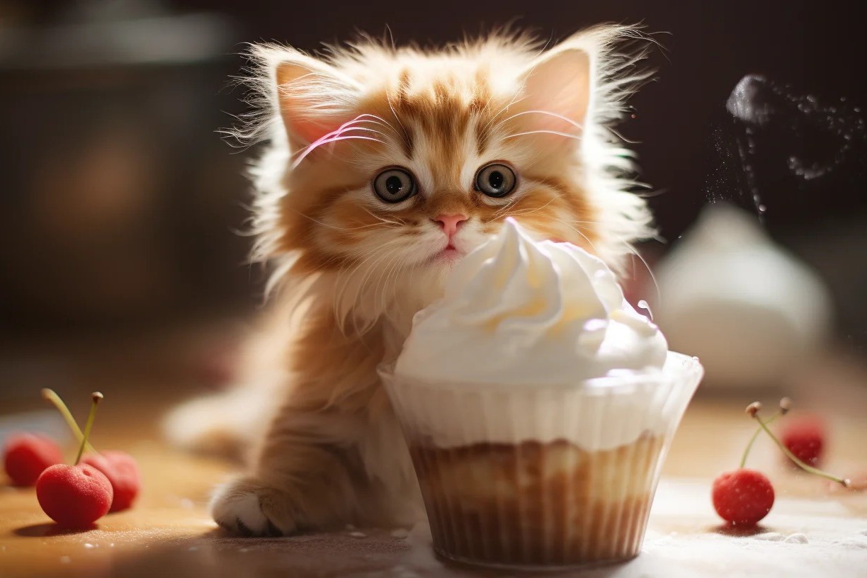 The Surprising Reason Cats Go Crazy For Whipped Cream