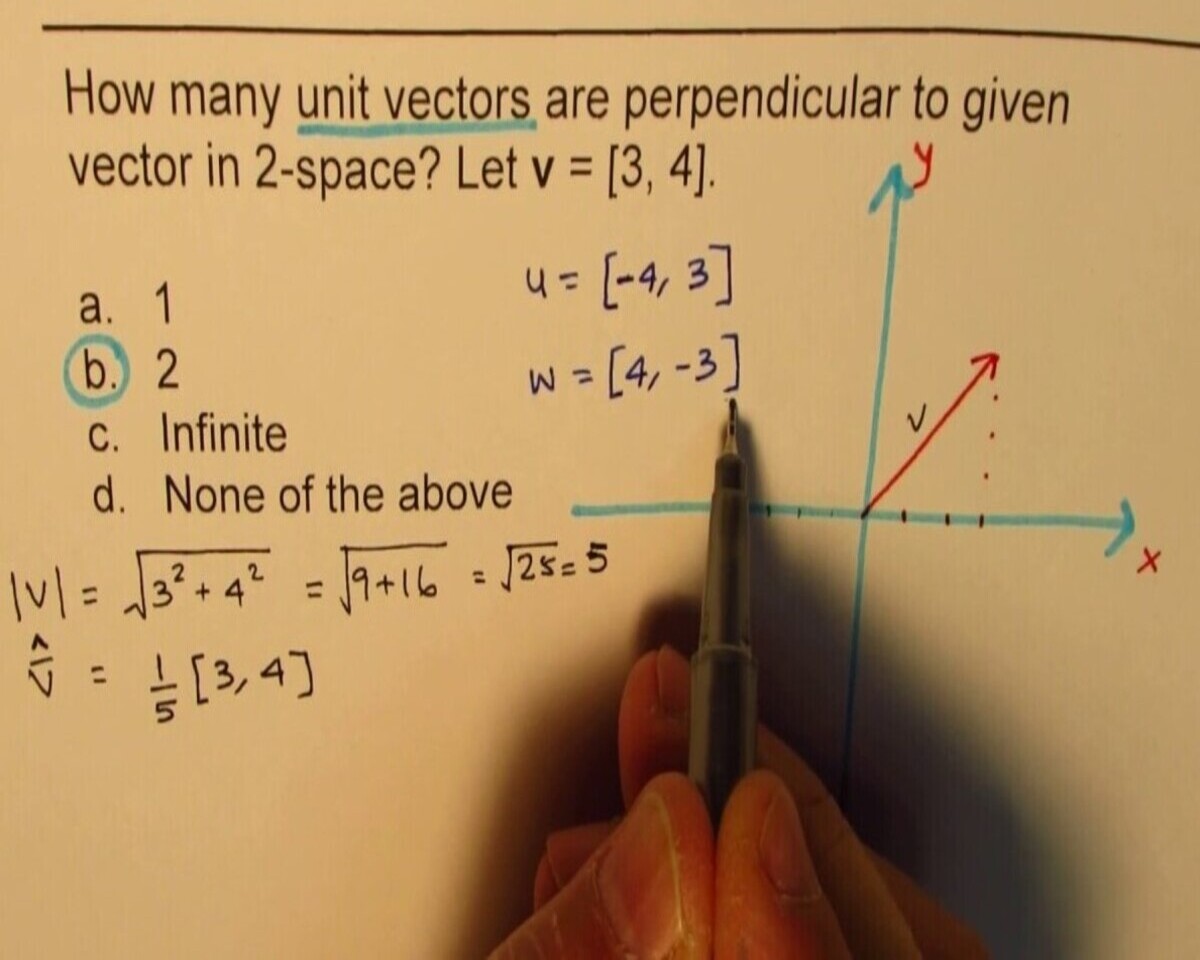 The Ultimate Guide To Finding Unit Vectors In The Direction Of A Line