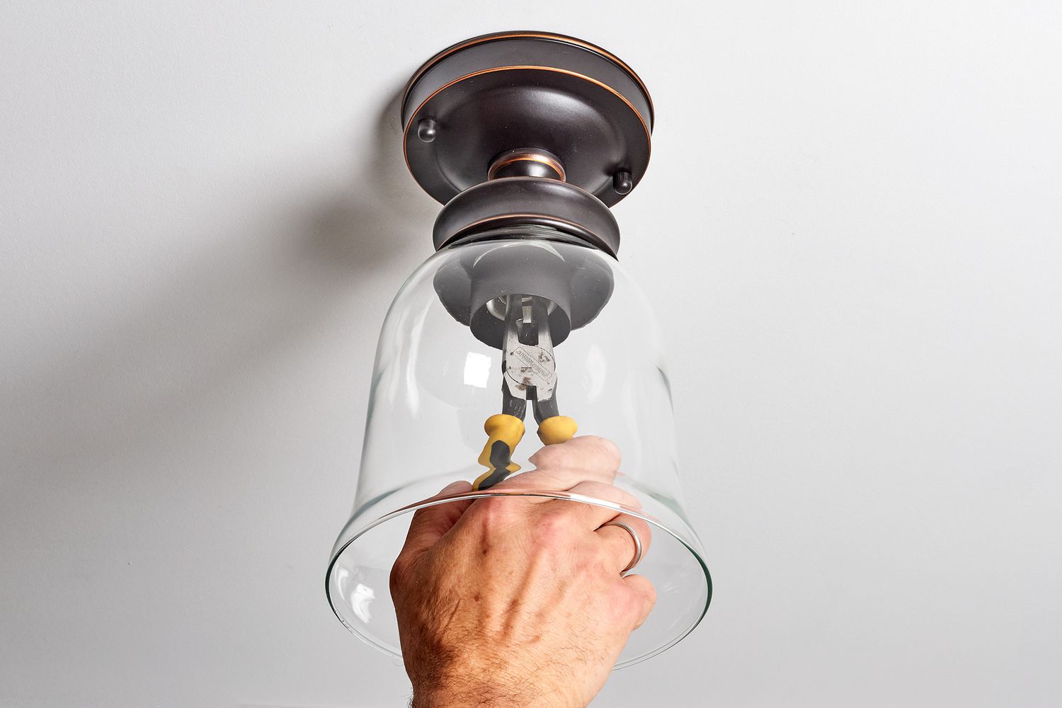 The Ultimate Hack For Replacing Bulbs On A 25-Foot High Ceiling!