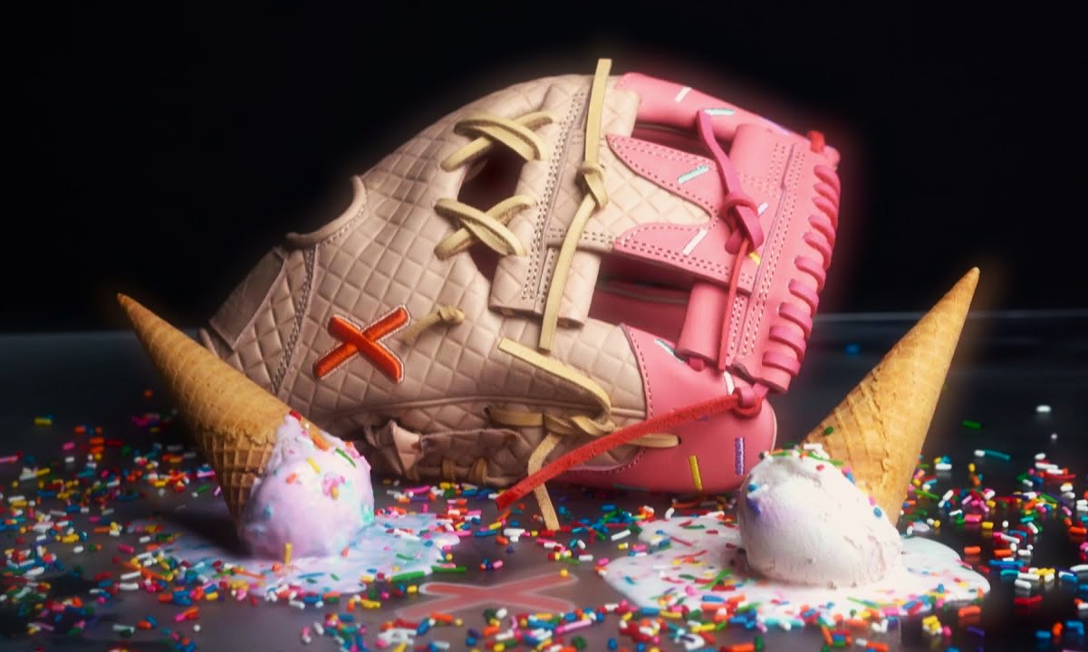 Unleash Your Sweetest Game With The Ultimate Ice Cream Baseball Glove!