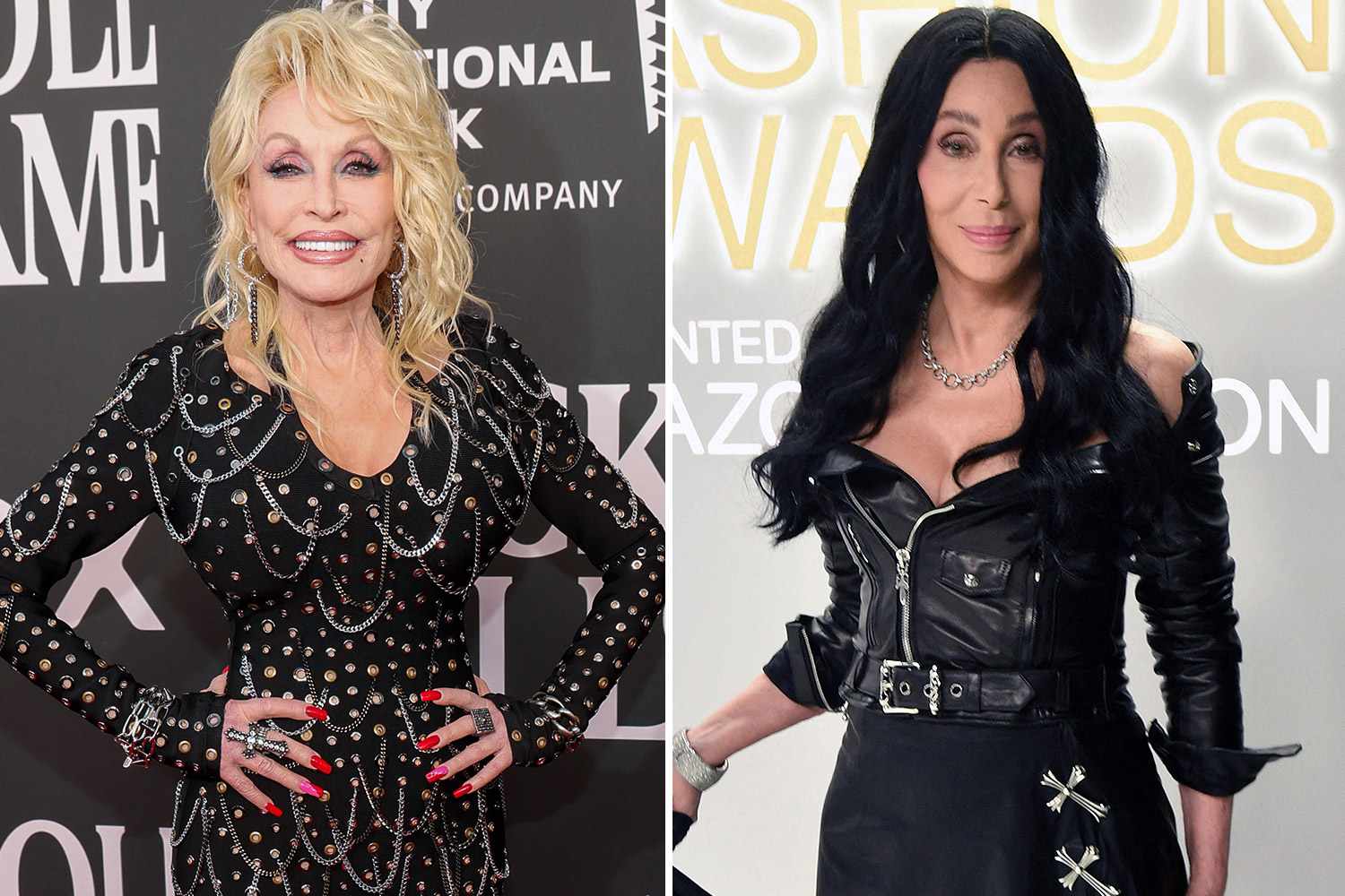 You Won't Believe How Dolly Parton And Cher's Hair Looks Without A Wing!