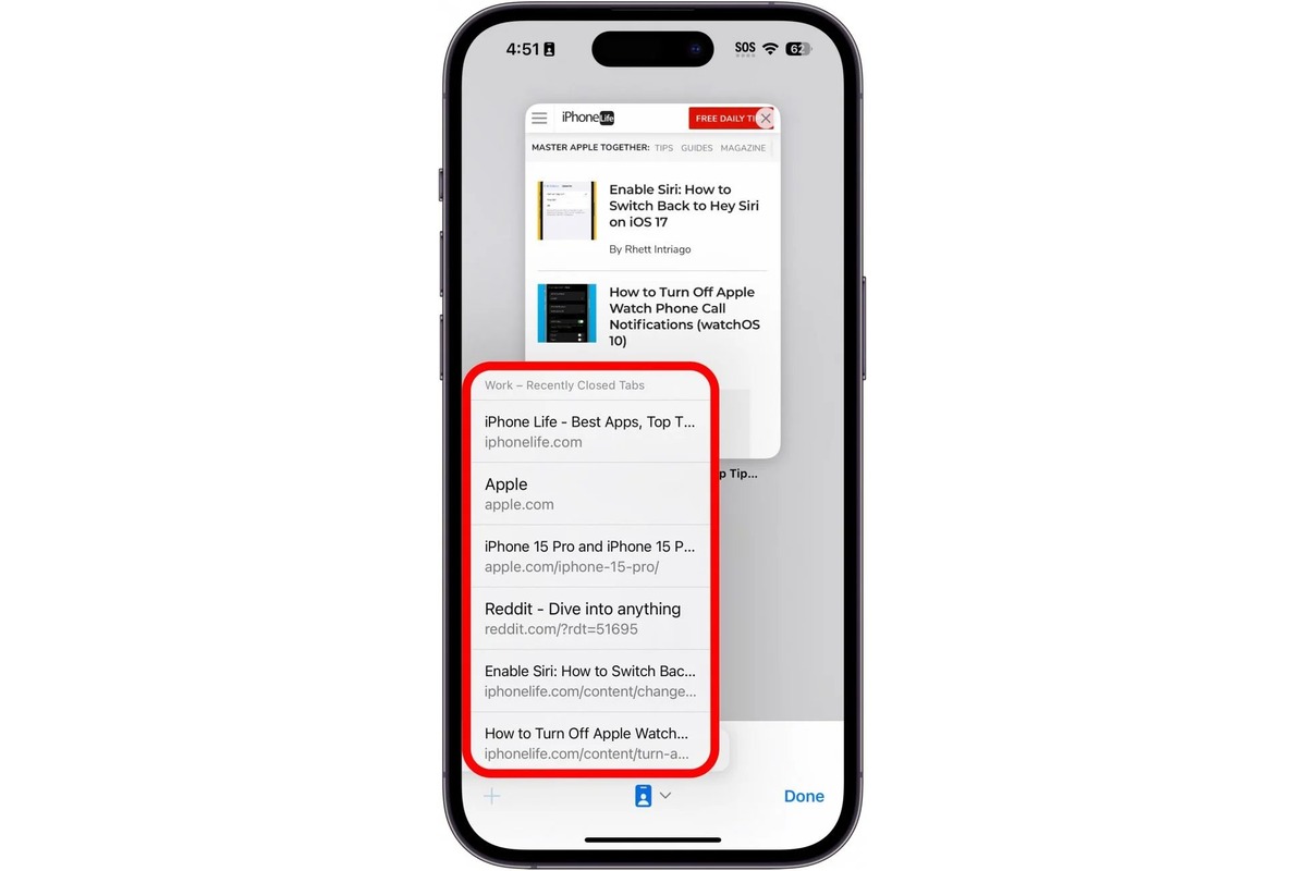 How To Close All Tabs On IPhone