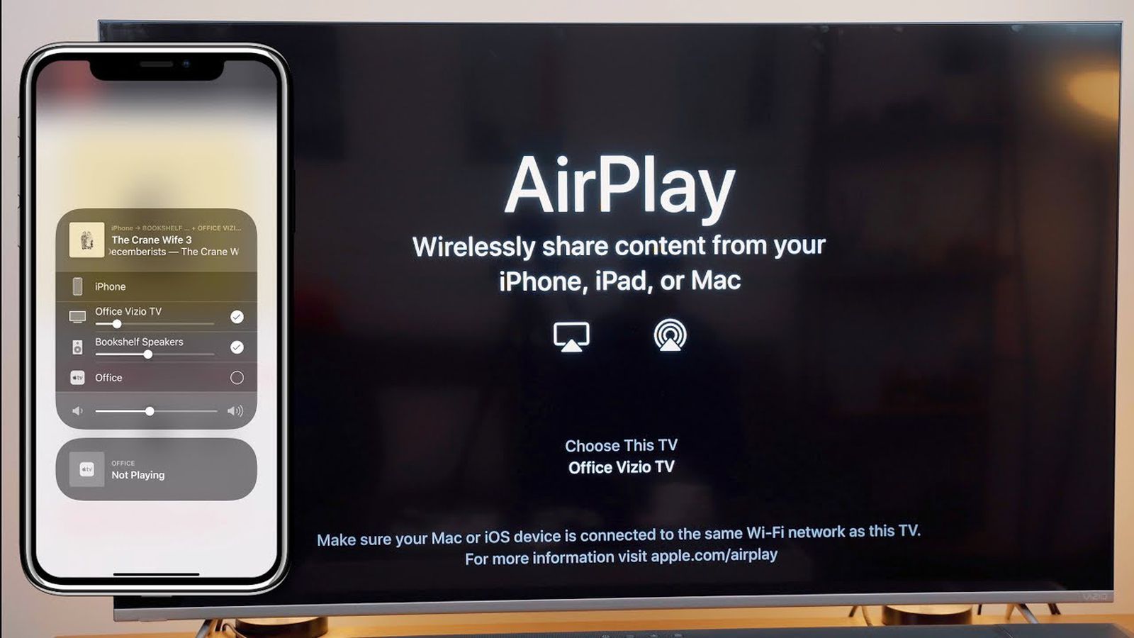 How To Connect IPhone To Vizio TV