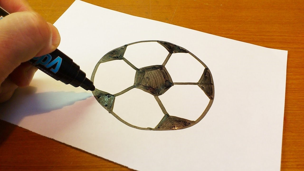 How To Draw A Soccer Ball
