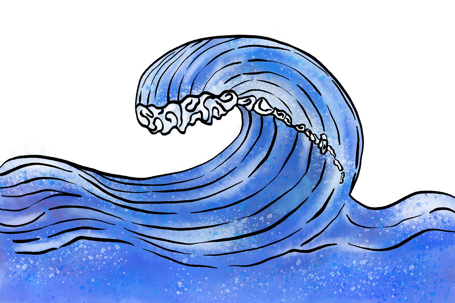 How To Draw A Wave