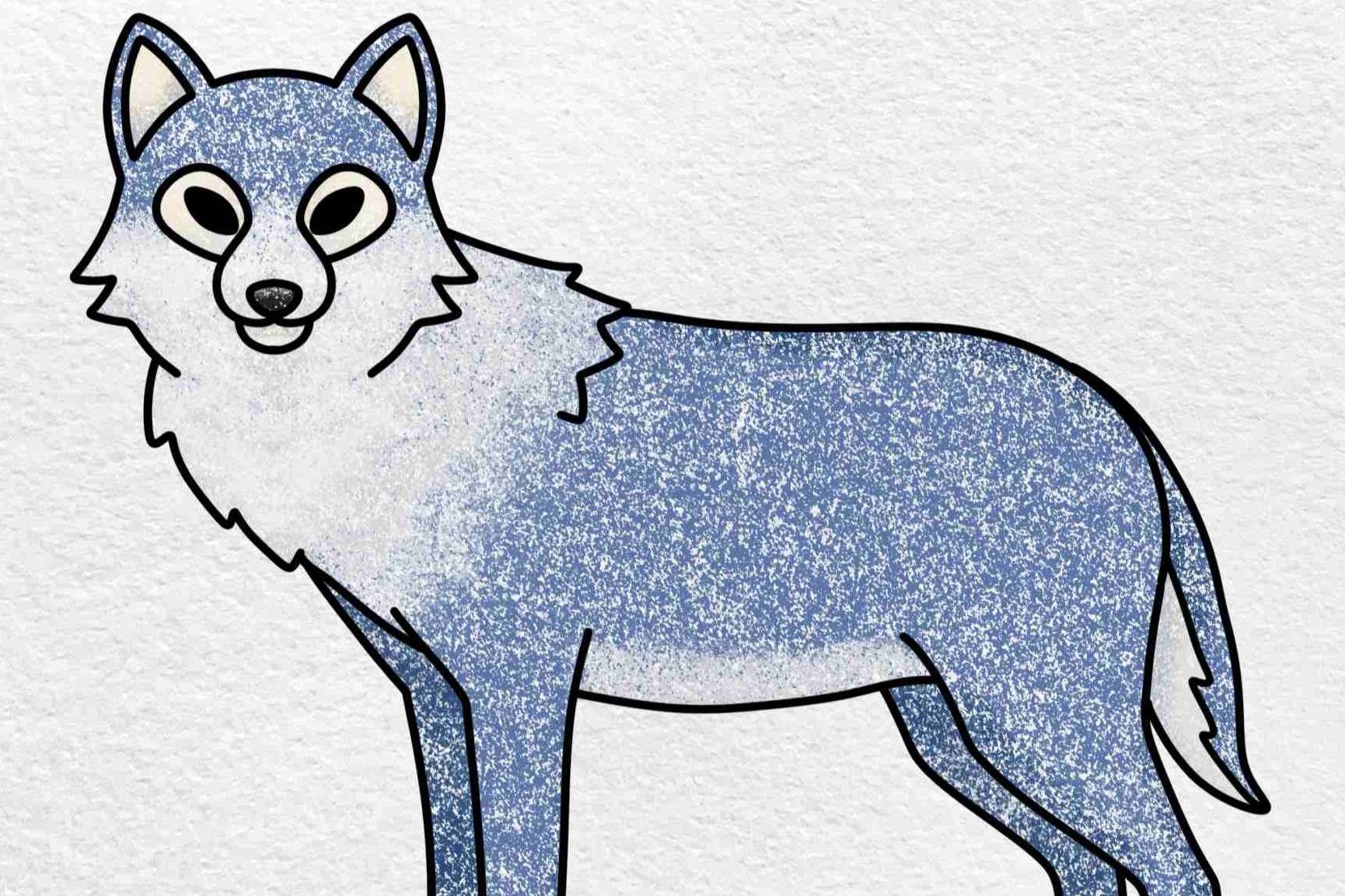 How To Draw A Wolf