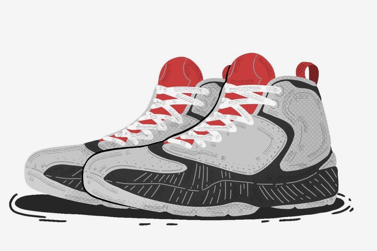How To Draw Air Jordan Sneakers