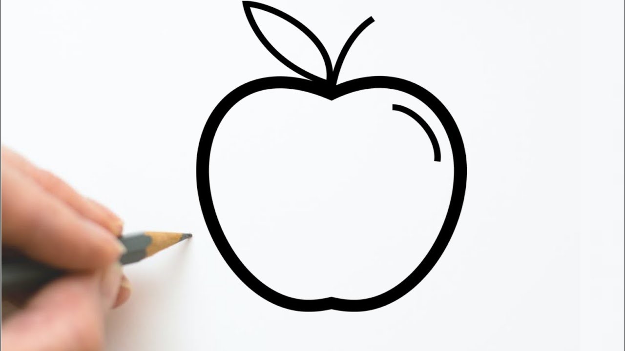 How To Draw An Apple