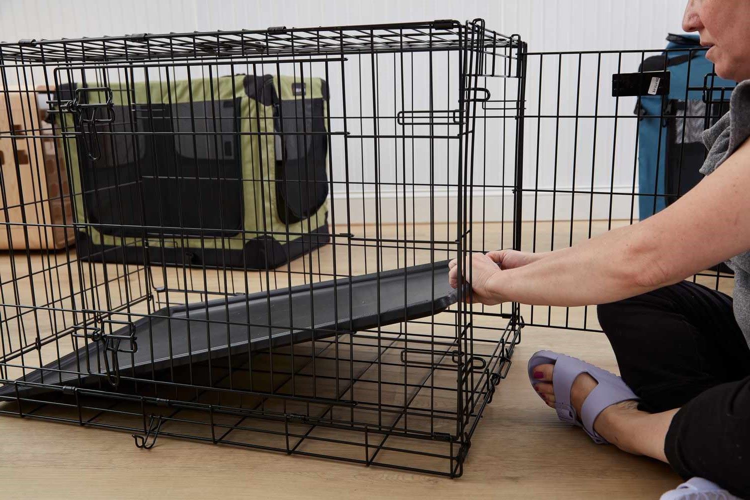 How To Fold Dog Crate