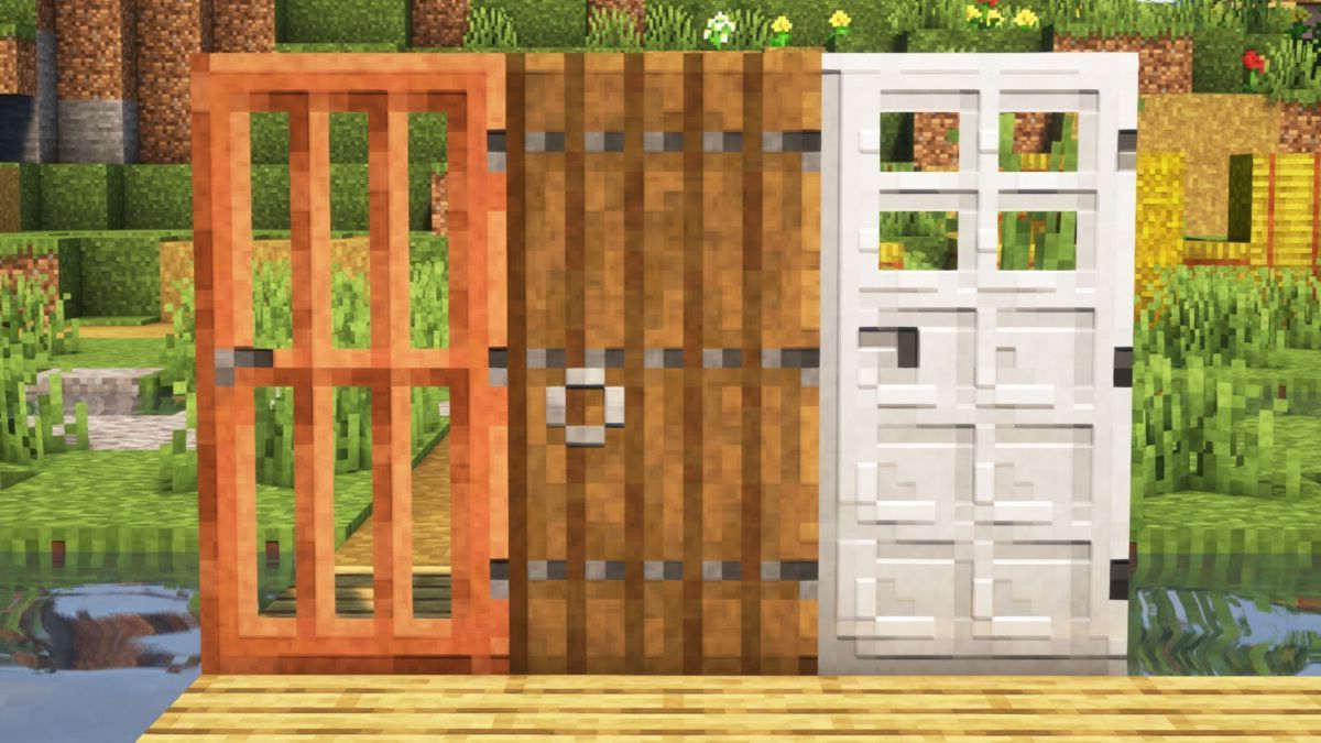 How To Make A Door In Minecraft