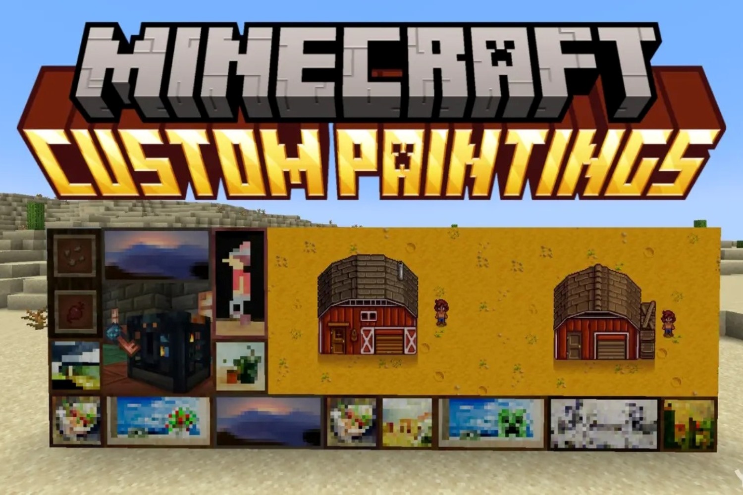 How To Make A Painting In Minecraft