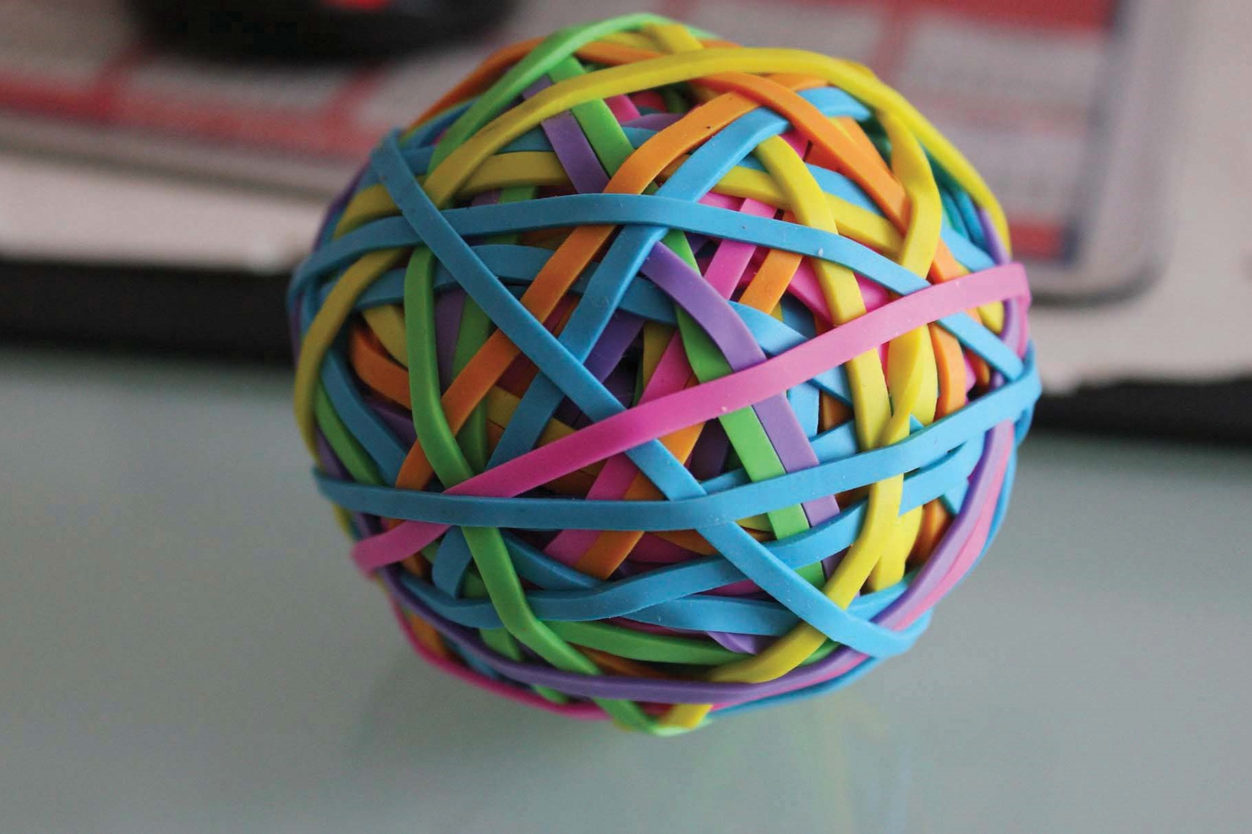 How To Make A Rubber Band Ball