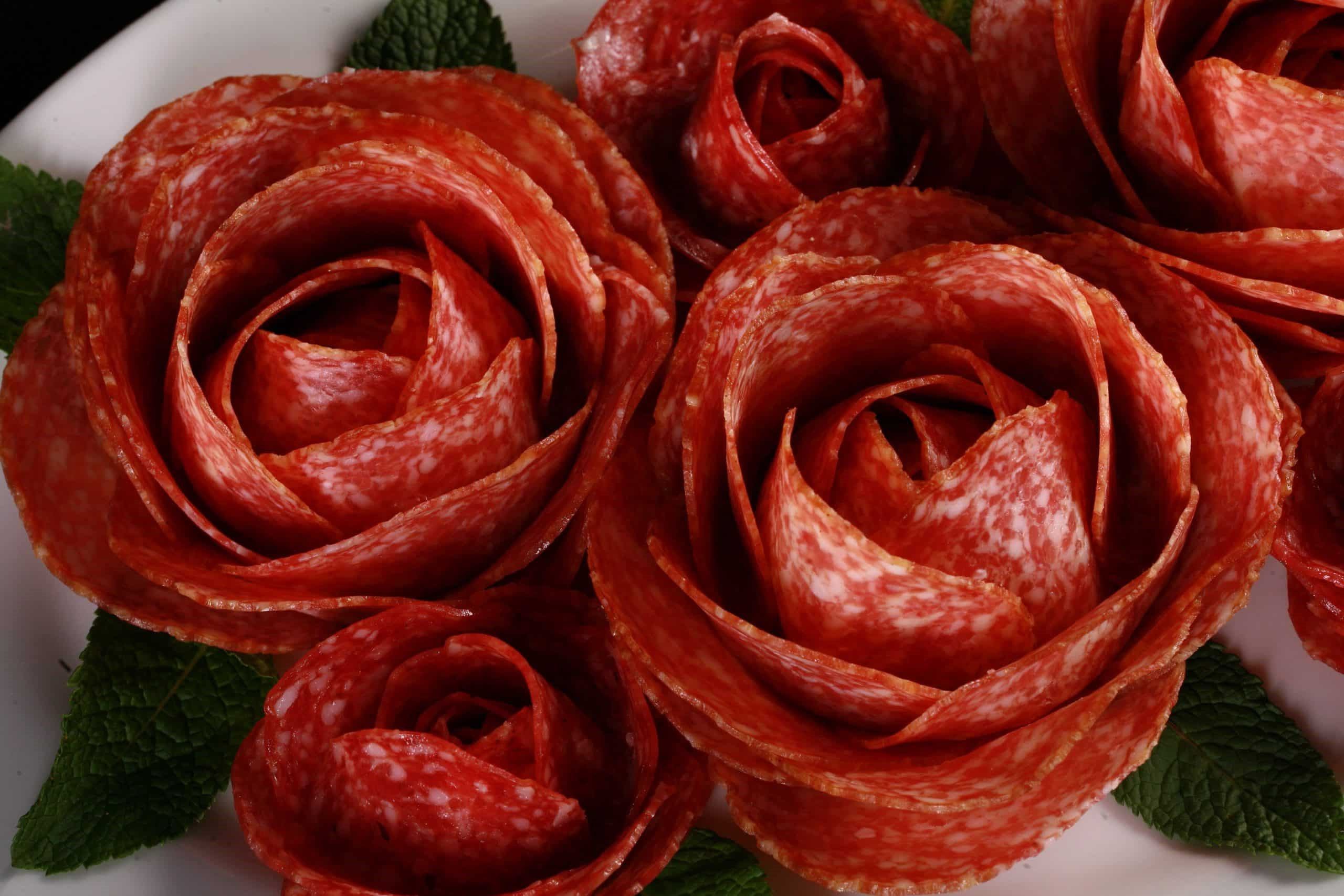 How To Make Salami Rose