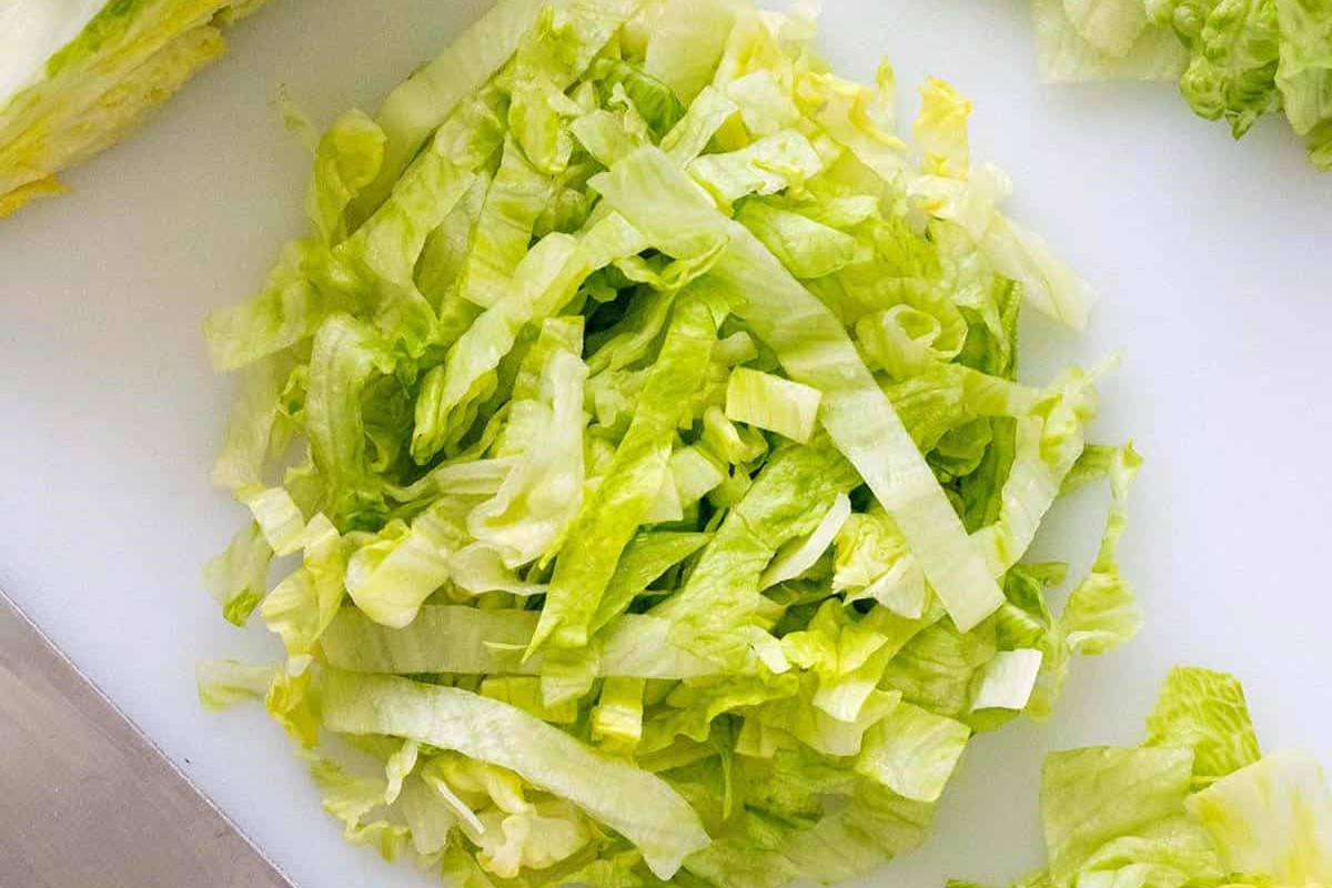 How To Make Shredded Lettuce