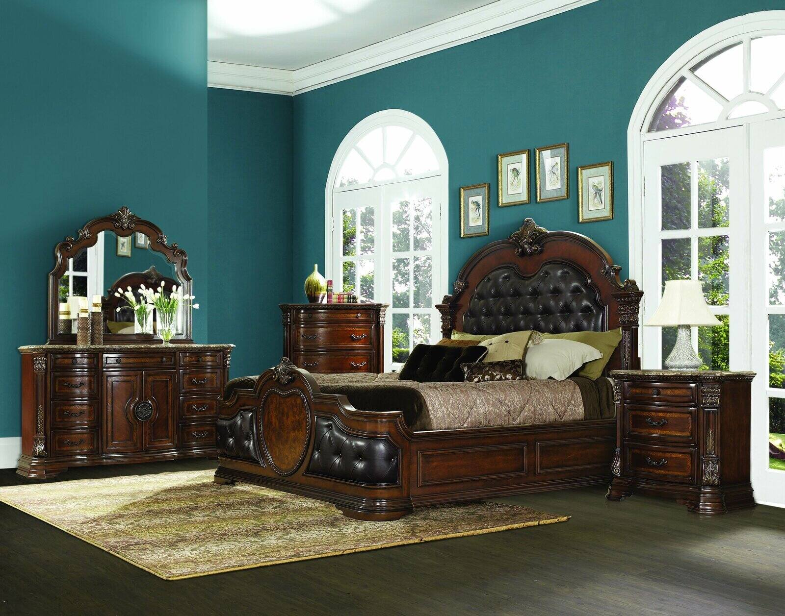 The Perfect Paint Color For Your Antique Cherrywood Bedroom Set