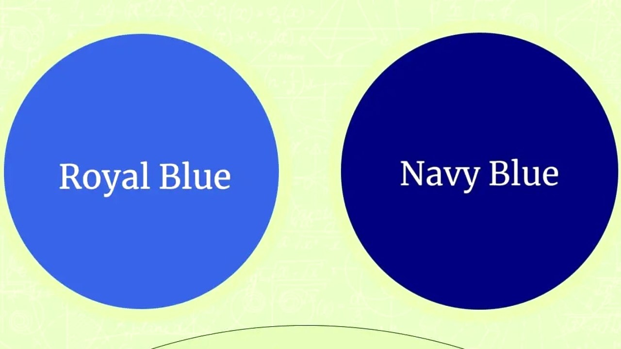 The Surprising Truth: The Real Difference Between Royal Blue And Dark Blue