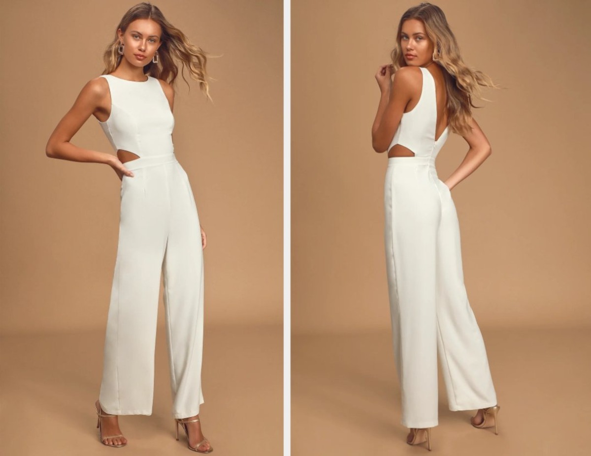 The Ultimate Guide To Styling A White Jumpsuit - You Won't Believe What Goes Underneath!