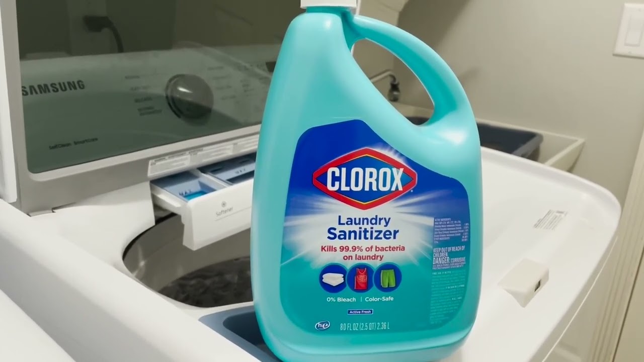 The Ultimate Hack For Using Clorox Laundry Sanitizer – You Won’t Believe Where To Put It!