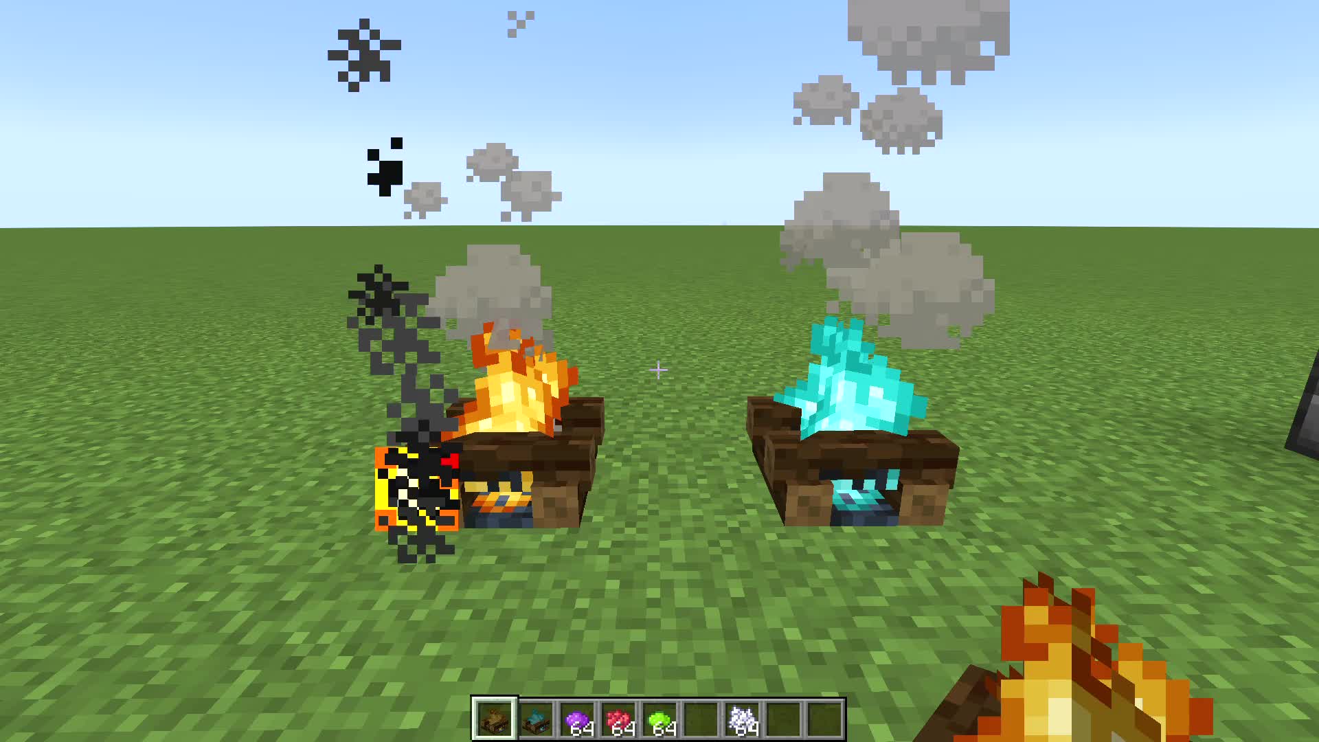 How To Build And Enjoy A Campfire In Minecraft