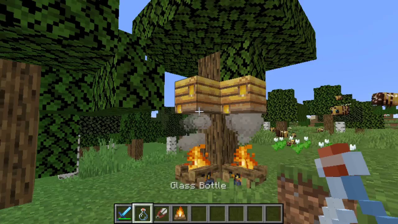 How To Collect Honey In Minecraft