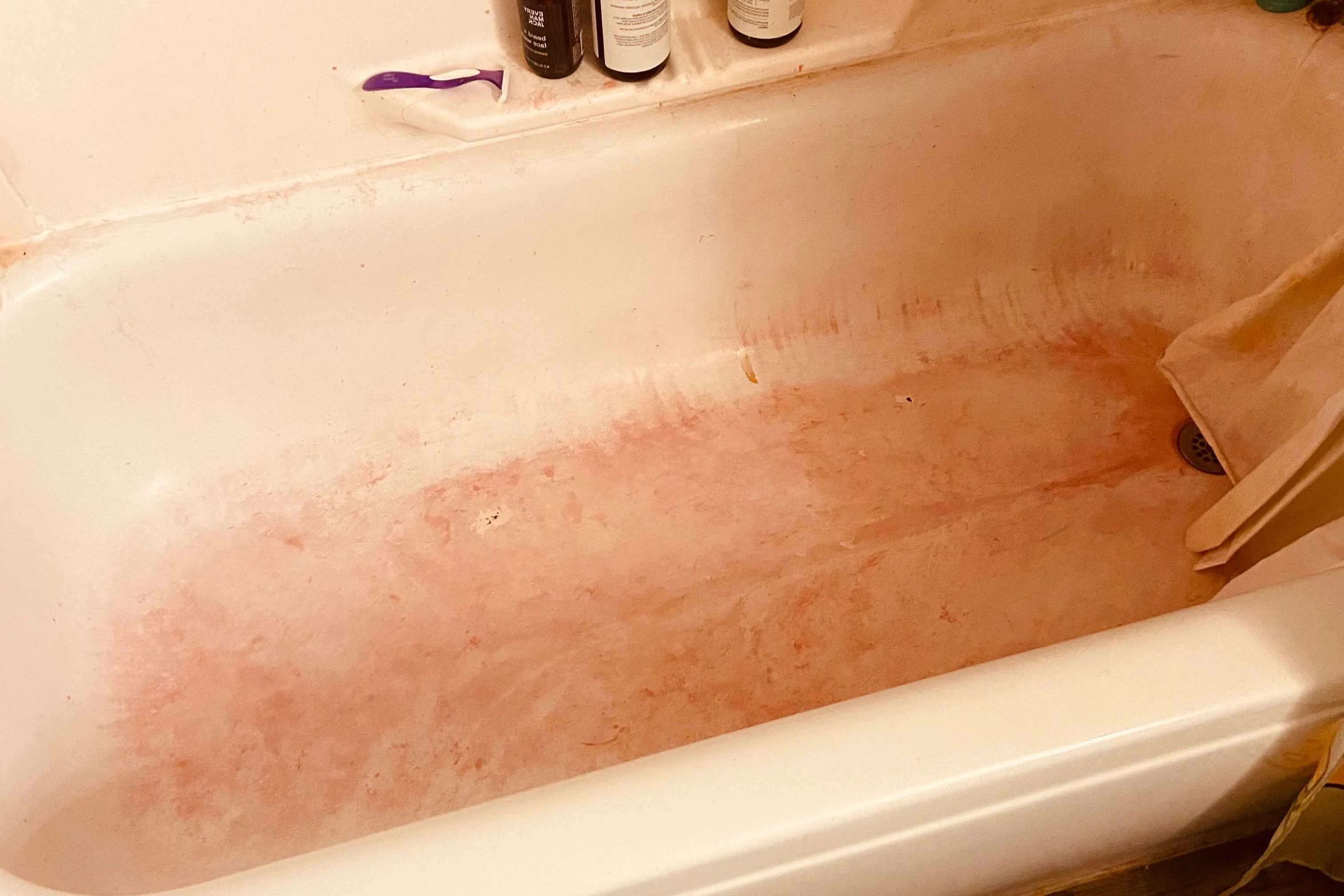 How To Get Hair Dye Out Of Bathtub