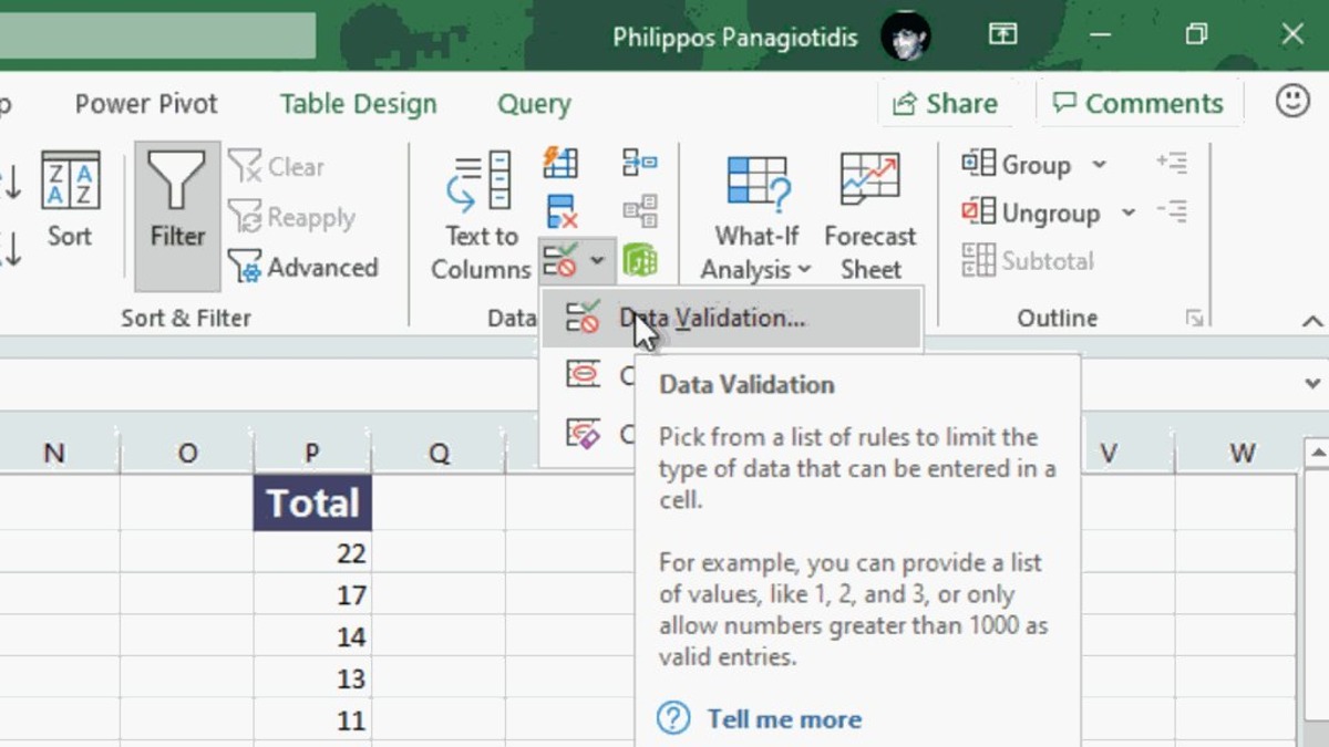 How To Remove Data Validation In Excel