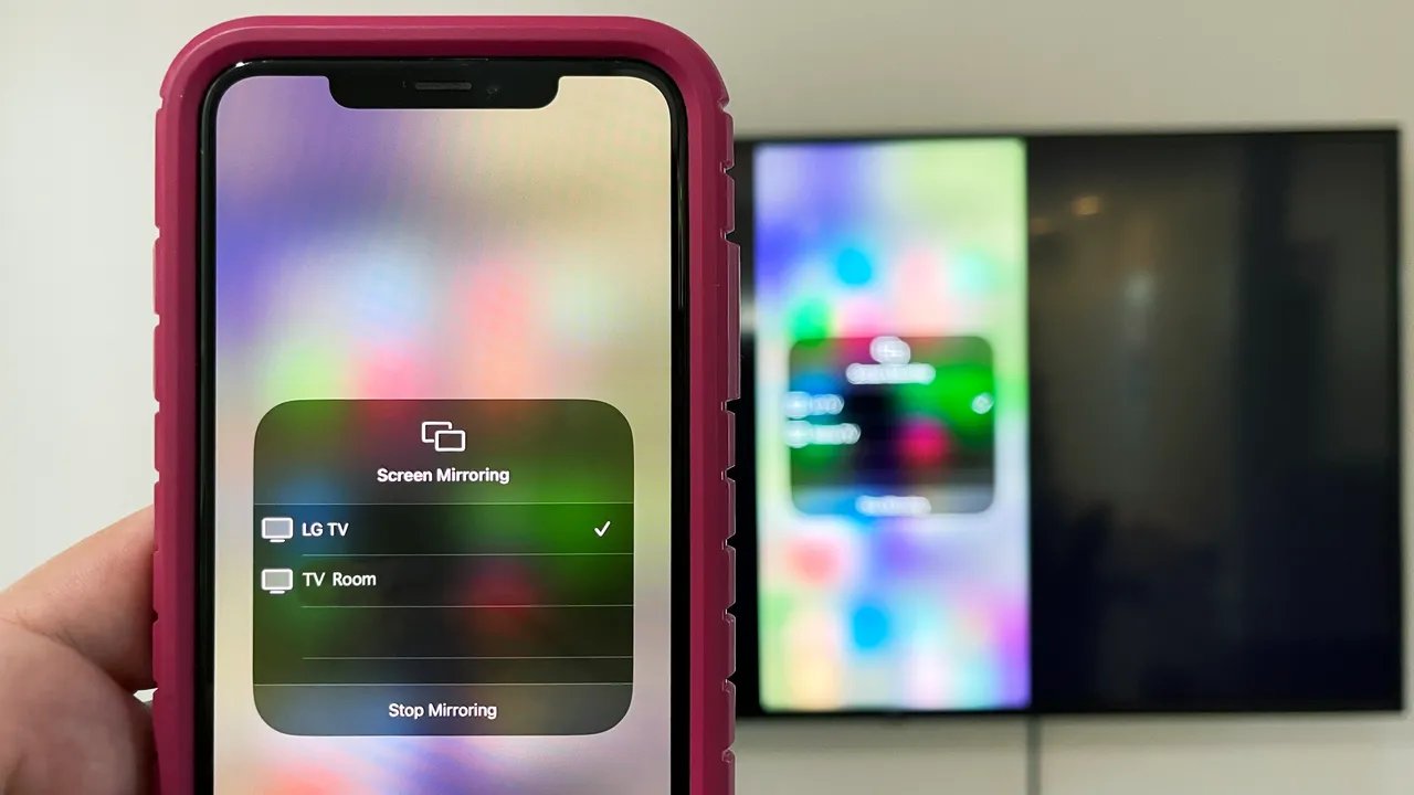 How To Screen Share Your IPhone To An LG TV